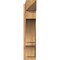 Ekena Millwork Balboa Arts & Crafts Smooth Outlooker, Western Red Cedar, 7 1/2"W x 28"D x 34"H OUT08X28X34BOA03SWR - alternate 3